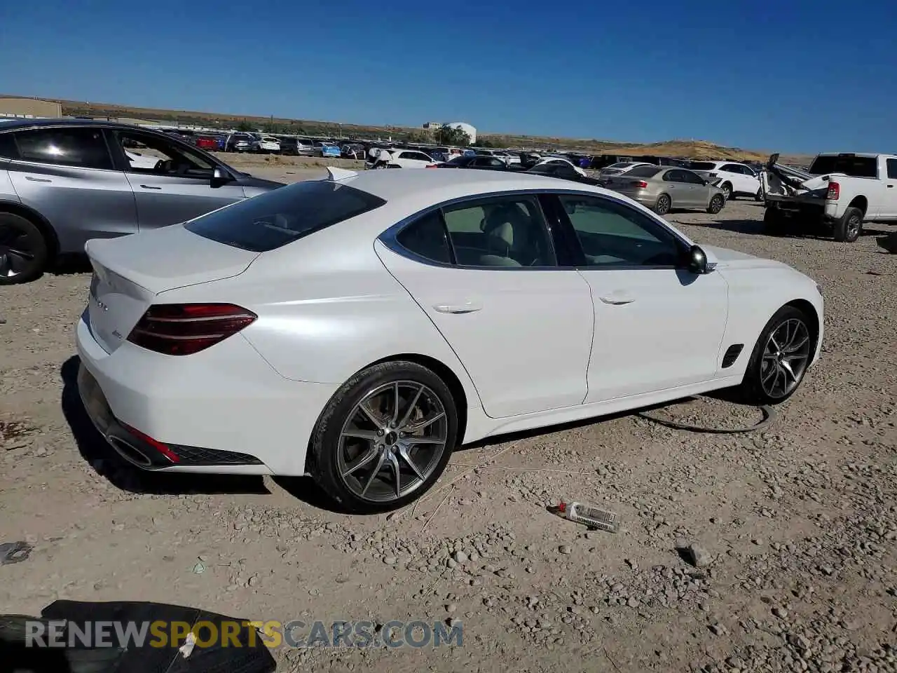 3 Photograph of a damaged car KMTG34SC4RU143531 GENESIS G70 2024