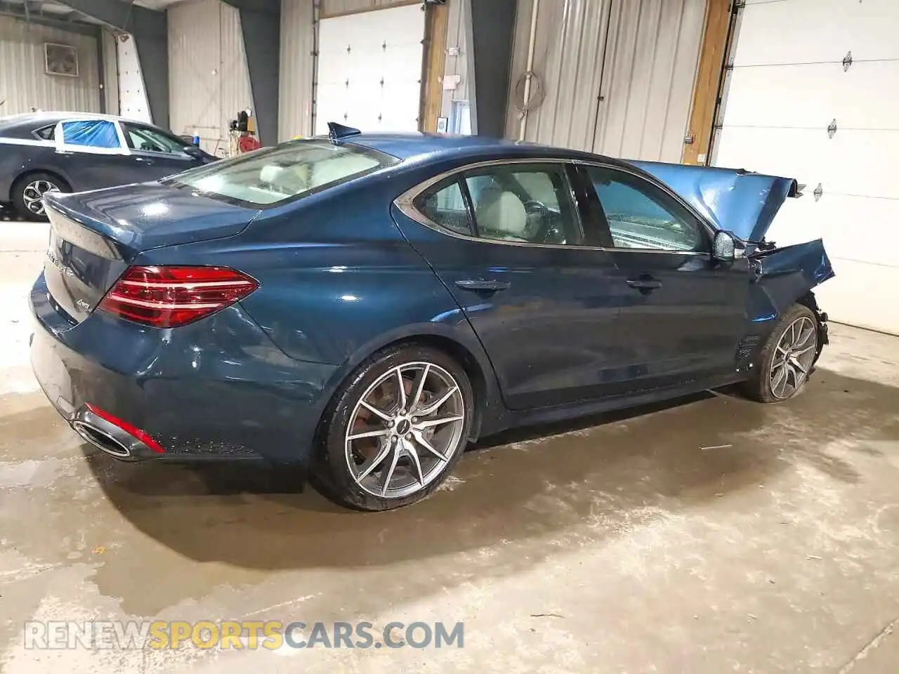 3 fotografías del automóvil dañado KMTG34SC6RU143224 GENESIS G70 2024