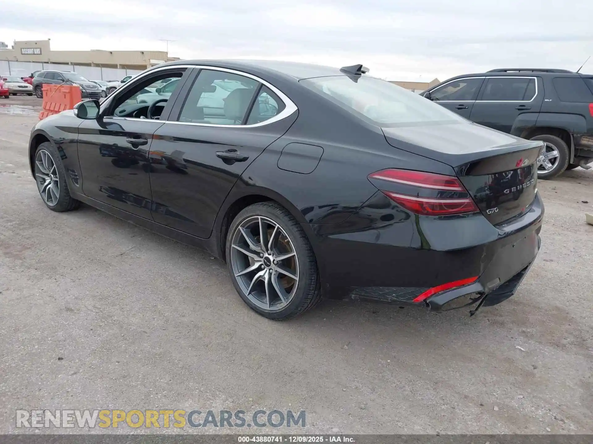 3 Photograph of a damaged car KMTG34SC6RU143353 GENESIS G70 2024