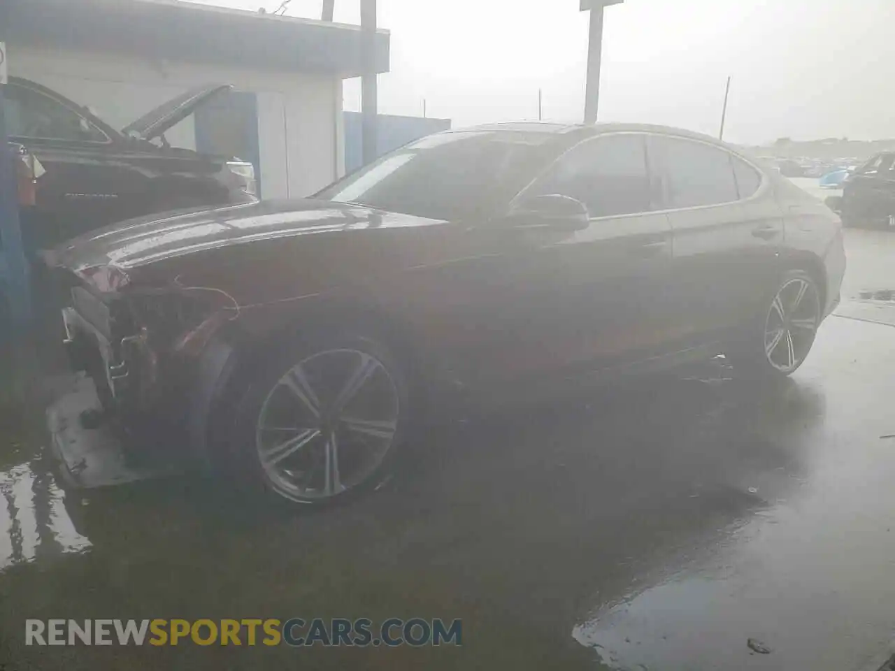 1 Photograph of a damaged car KMTG34SC1SU145288 GENESIS G70 2025