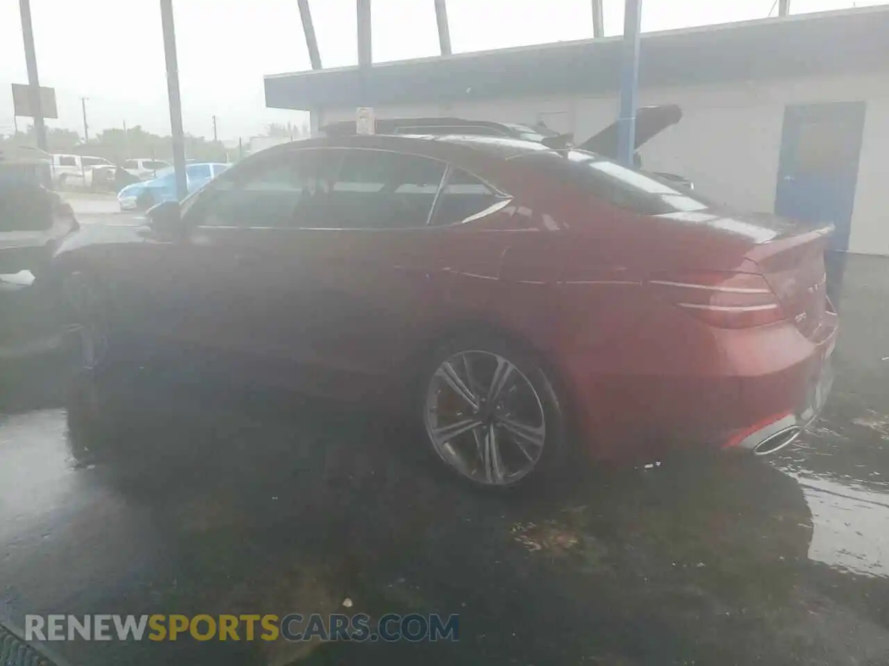 2 Photograph of a damaged car KMTG34SC1SU145288 GENESIS G70 2025