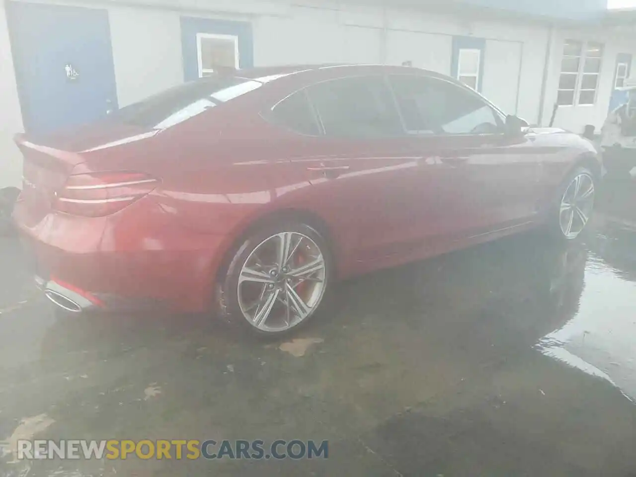 3 Photograph of a damaged car KMTG34SC1SU145288 GENESIS G70 2025
