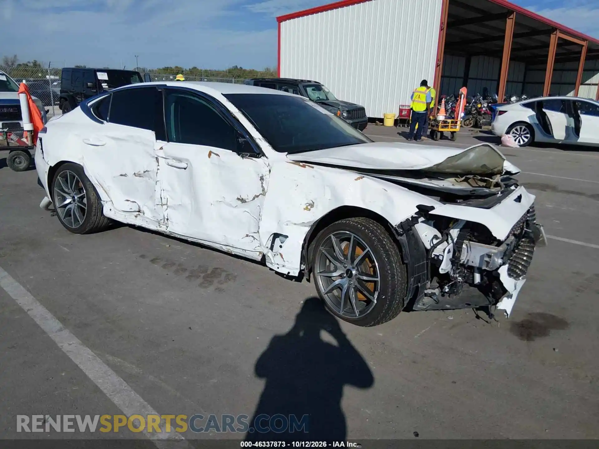 1 Фотография поврежденного автомобиля KMTG34SC1SU150295 GENESIS G70 2025