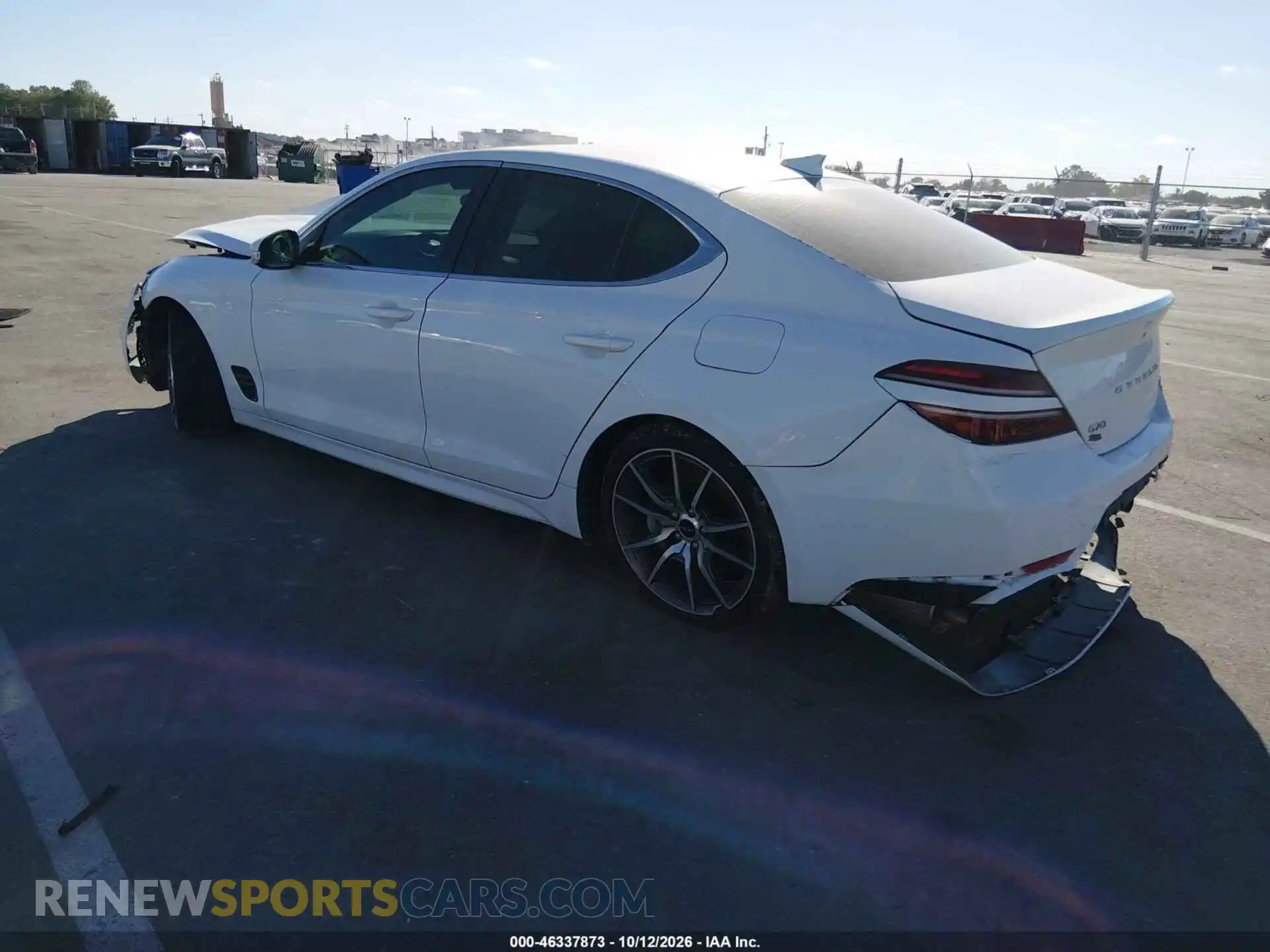 3 Фотография поврежденного автомобиля KMTG34SC1SU150295 GENESIS G70 2025