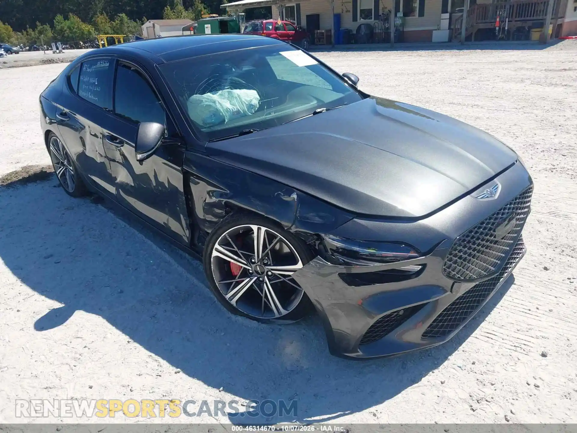 1 fotografías del automóvil dañado KMTG34SC2SU147311 GENESIS G70 2025