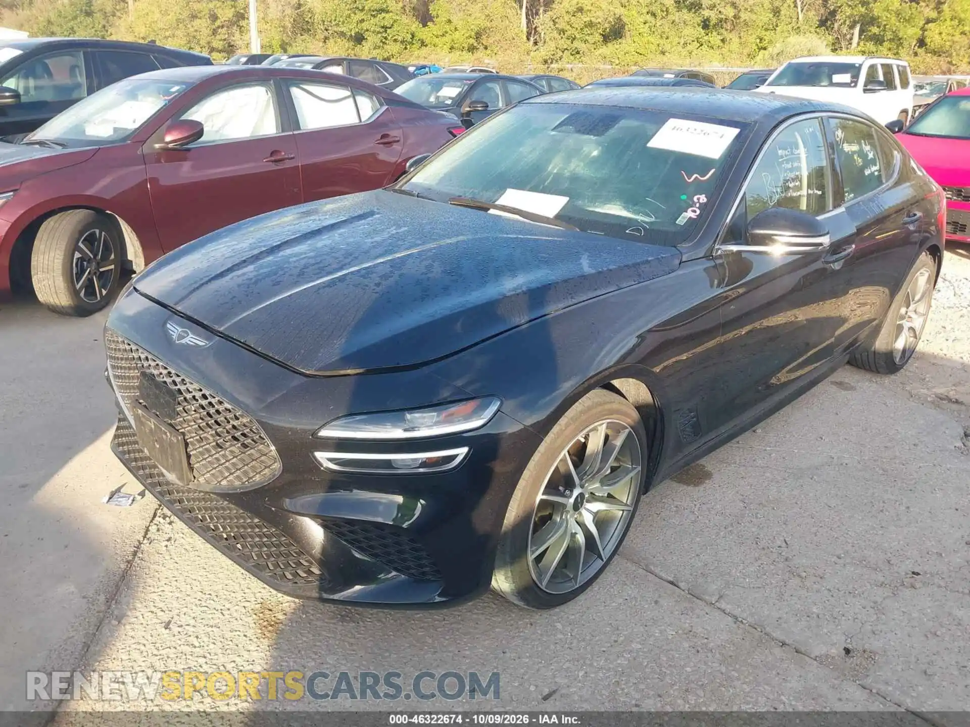 2 Фотография поврежденного автомобиля KMTG34SC3SU154767 GENESIS G70 2025