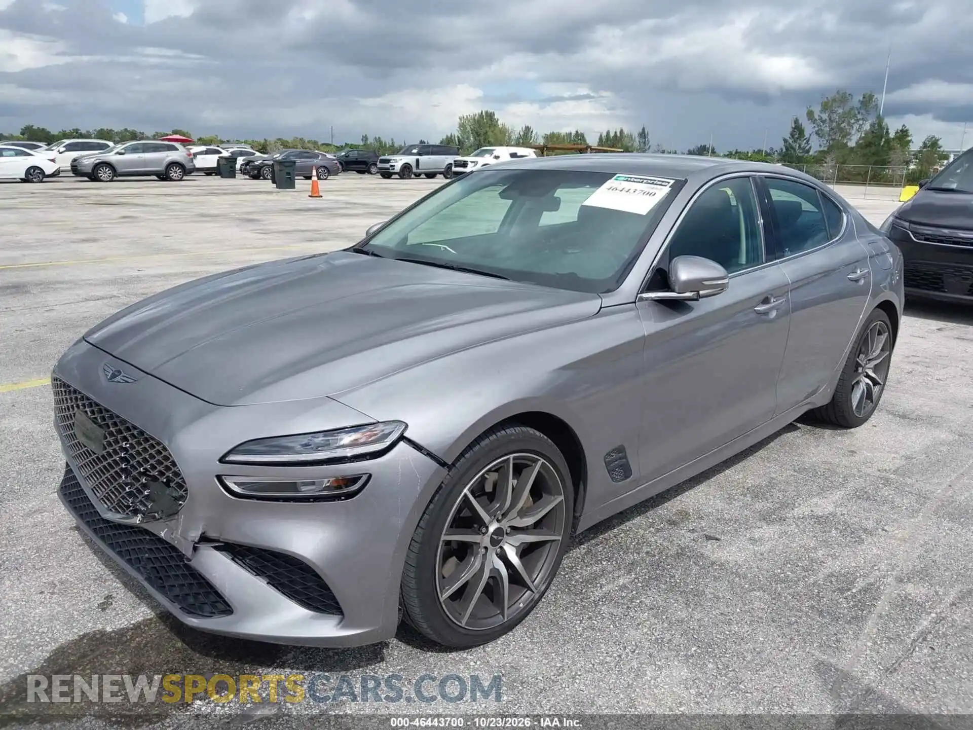 2 Photograph of a damaged car KMTG14SC1TU167377 GENESIS G70 2026