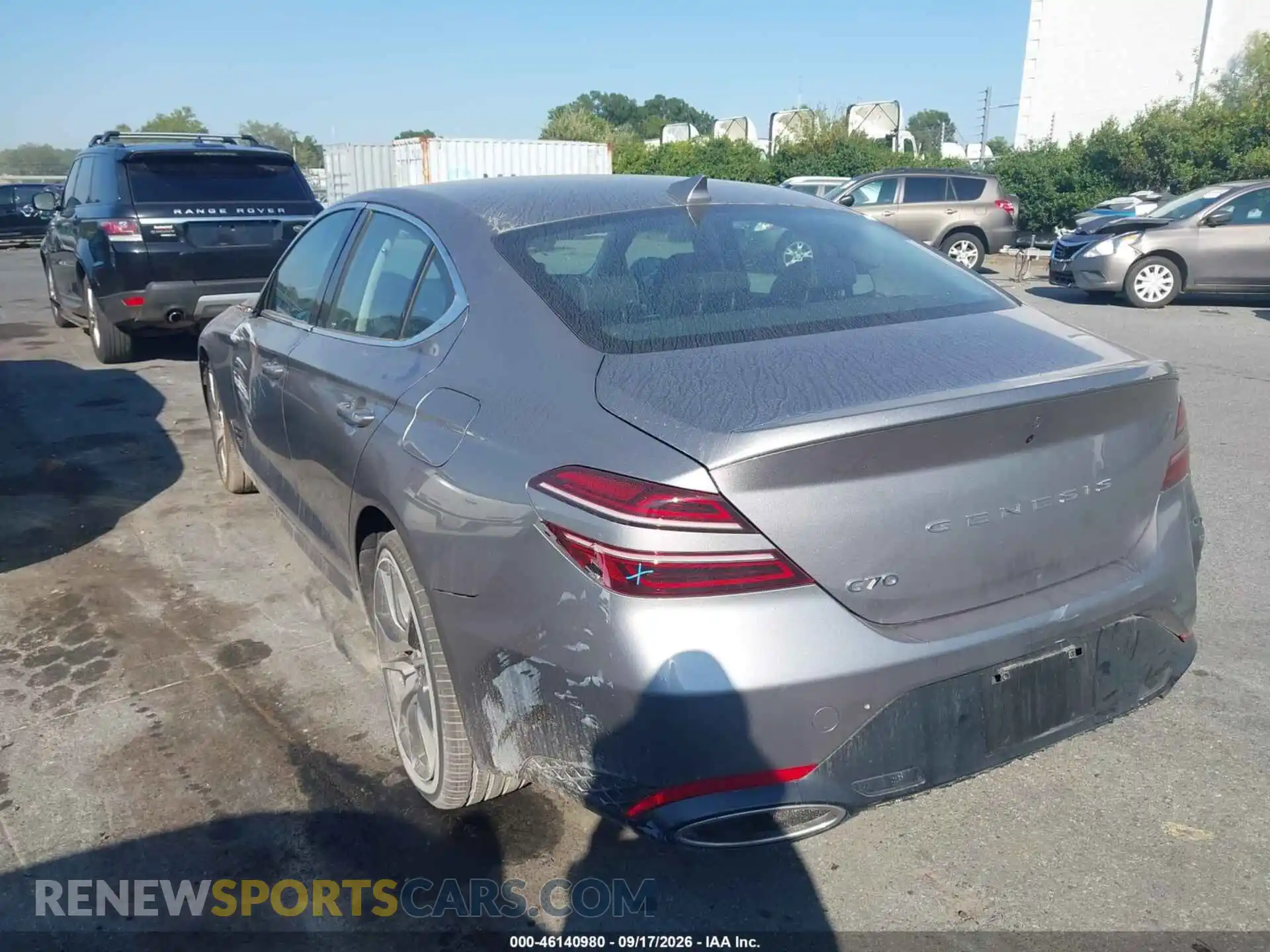 3 Photograph of a damaged car KMTG14SC3TU168398 GENESIS G70 2026