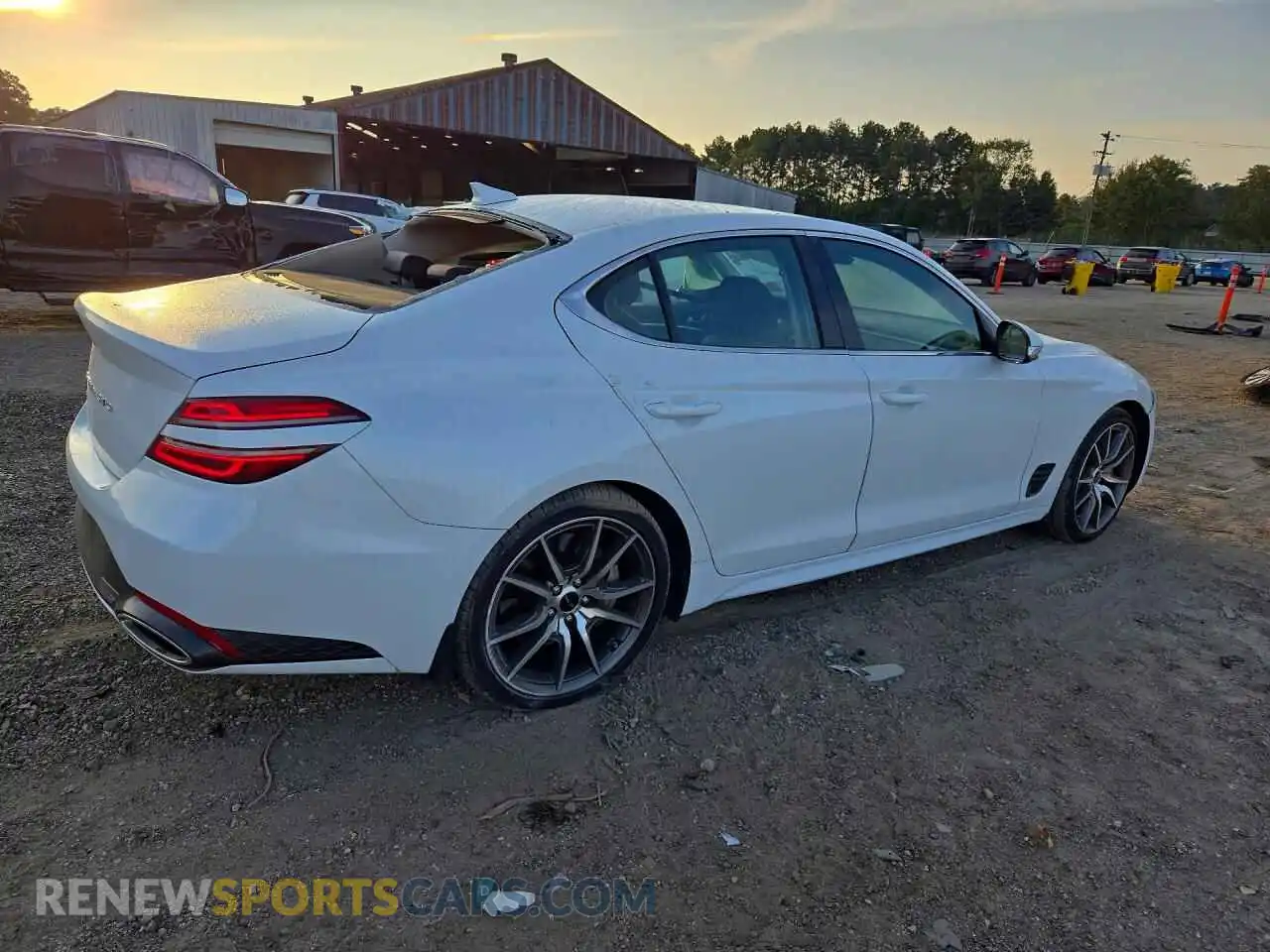 3 Photograph of a damaged car KMTG14SC4TU160620 GENESIS G70 2026