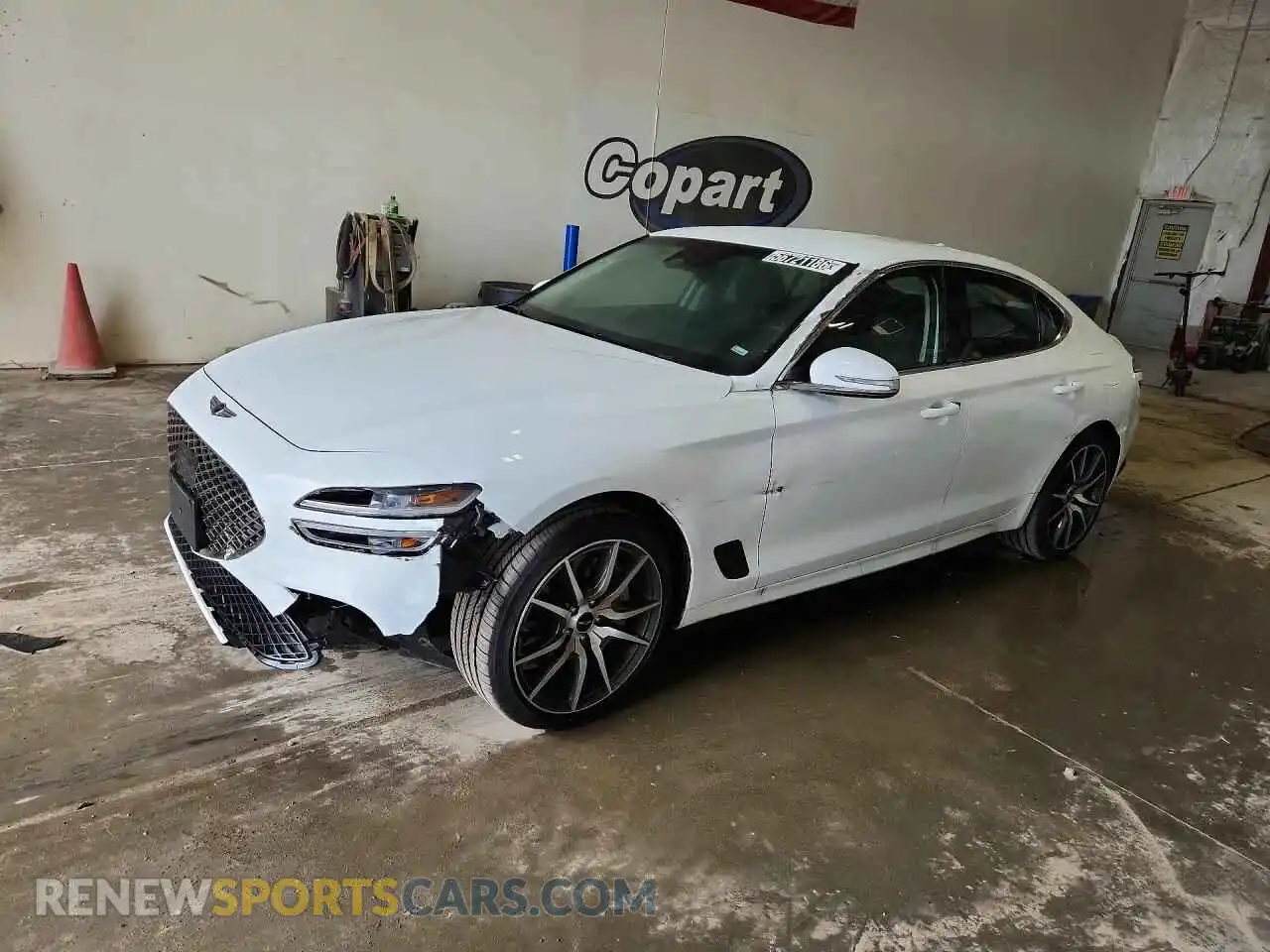 1 Photograph of a damaged car KMTG14SC5TU171996 GENESIS G70 2026