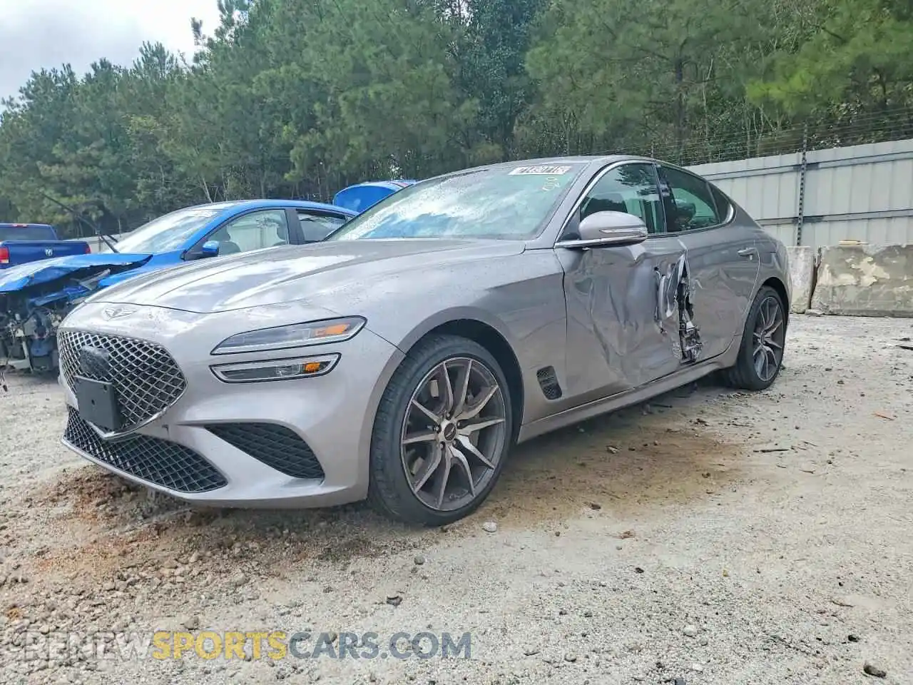 1 fotografías del automóvil dañado KMTG14SC6TU170369 GENESIS G70 2026