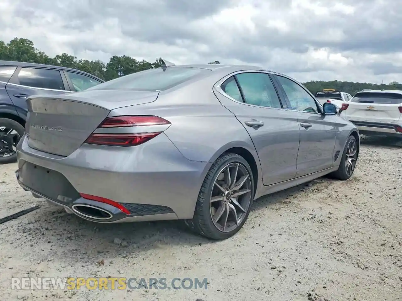 3 fotografías del automóvil dañado KMTG14SC6TU170369 GENESIS G70 2026