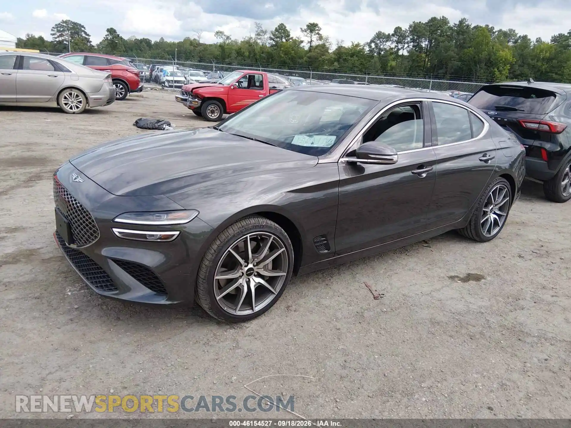 2 Photograph of a damaged car KMTG14SC7TU175452 GENESIS G70 2026
