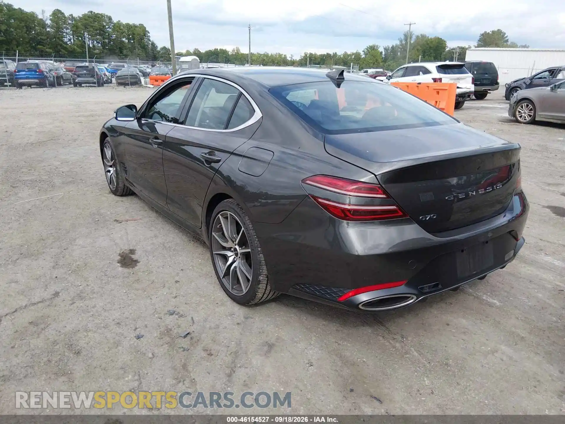 3 Photograph of a damaged car KMTG14SC7TU175452 GENESIS G70 2026