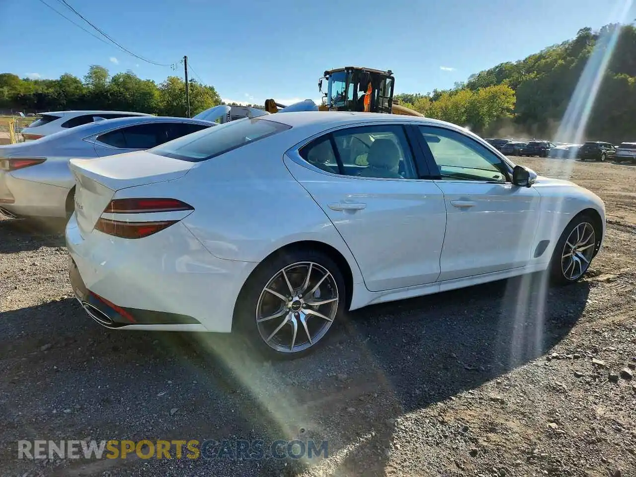 3 fotografías del automóvil dañado KMTG24SC1TU169076 GENESIS G70 2026
