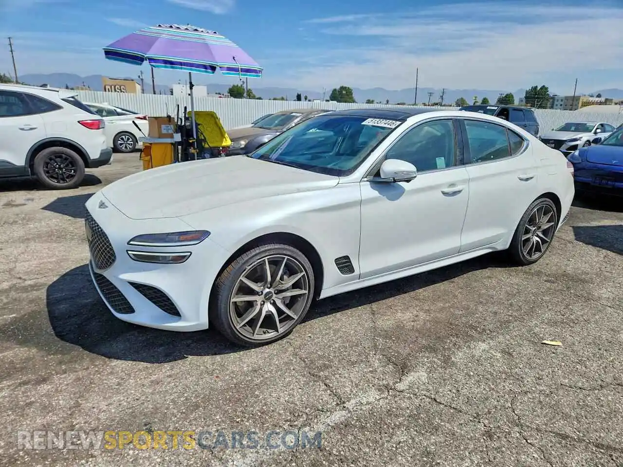 1 fotografías del automóvil dañado KMTG24SC4TU163689 GENESIS G70 2026
