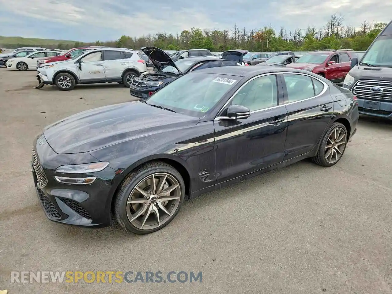 1 Photograph of a damaged car KMTG34SC3TU160795 GENESIS G70 2026