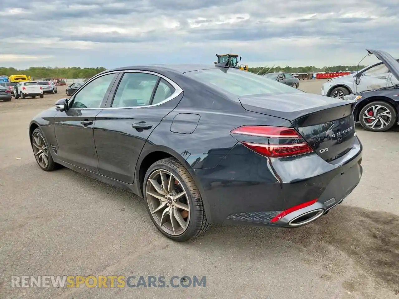 2 Photograph of a damaged car KMTG34SC3TU160795 GENESIS G70 2026