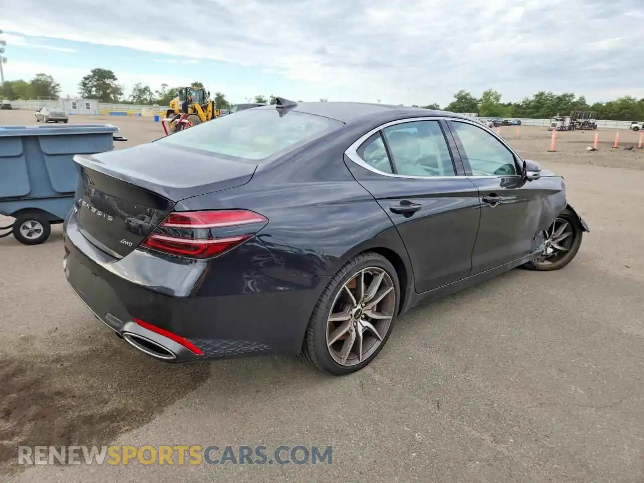 3 Photograph of a damaged car KMTG34SC3TU160795 GENESIS G70 2026