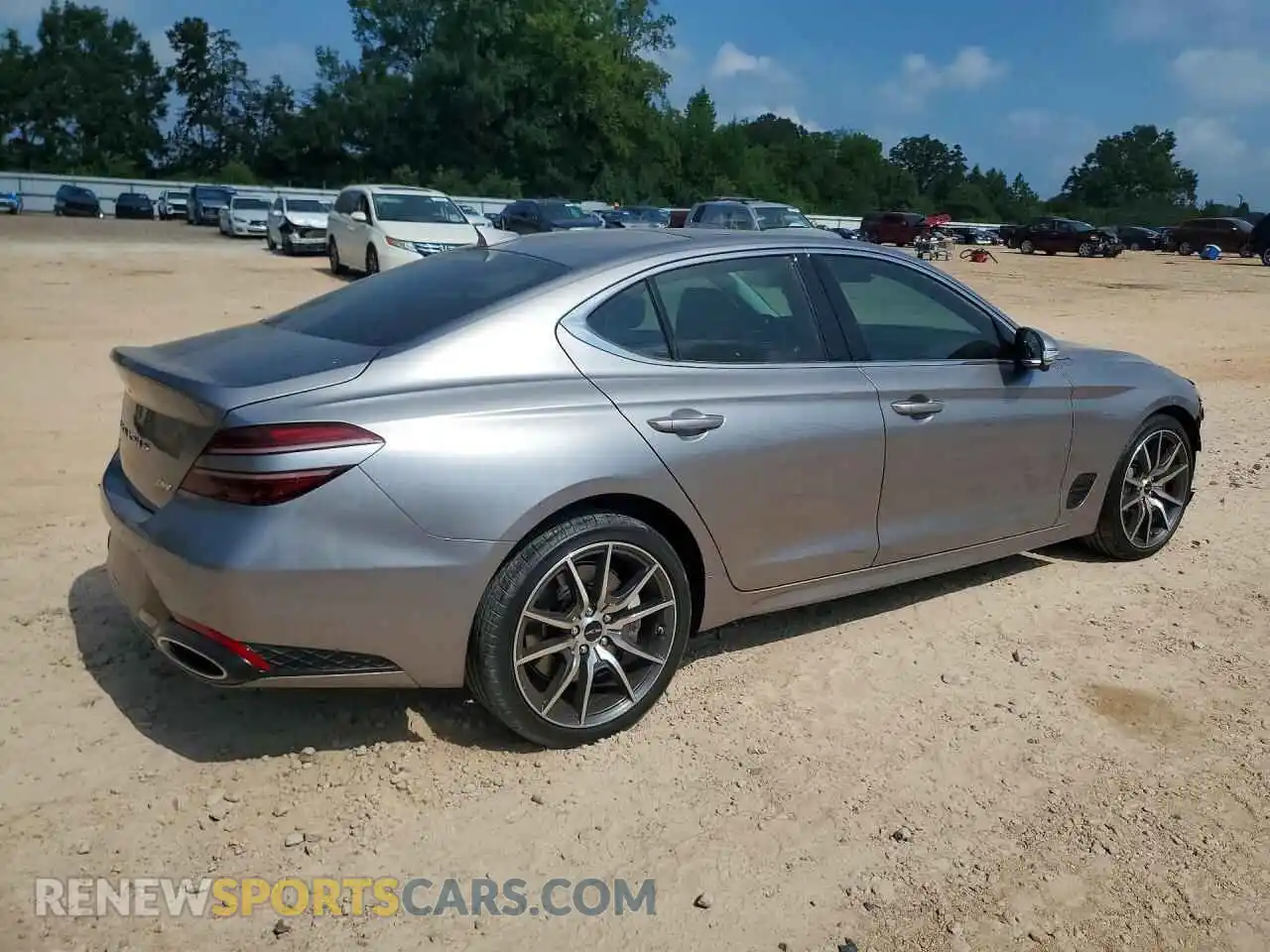3 Фотография поврежденного автомобиля KMTG34SC6TU159687 GENESIS G70 2026