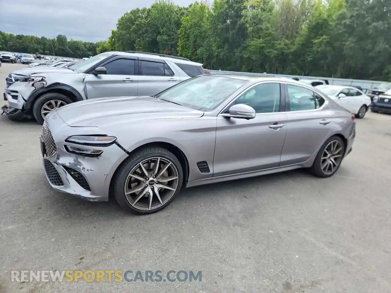 1 Photograph of a damaged car KMTG34SC8TU159643 GENESIS G70 2026