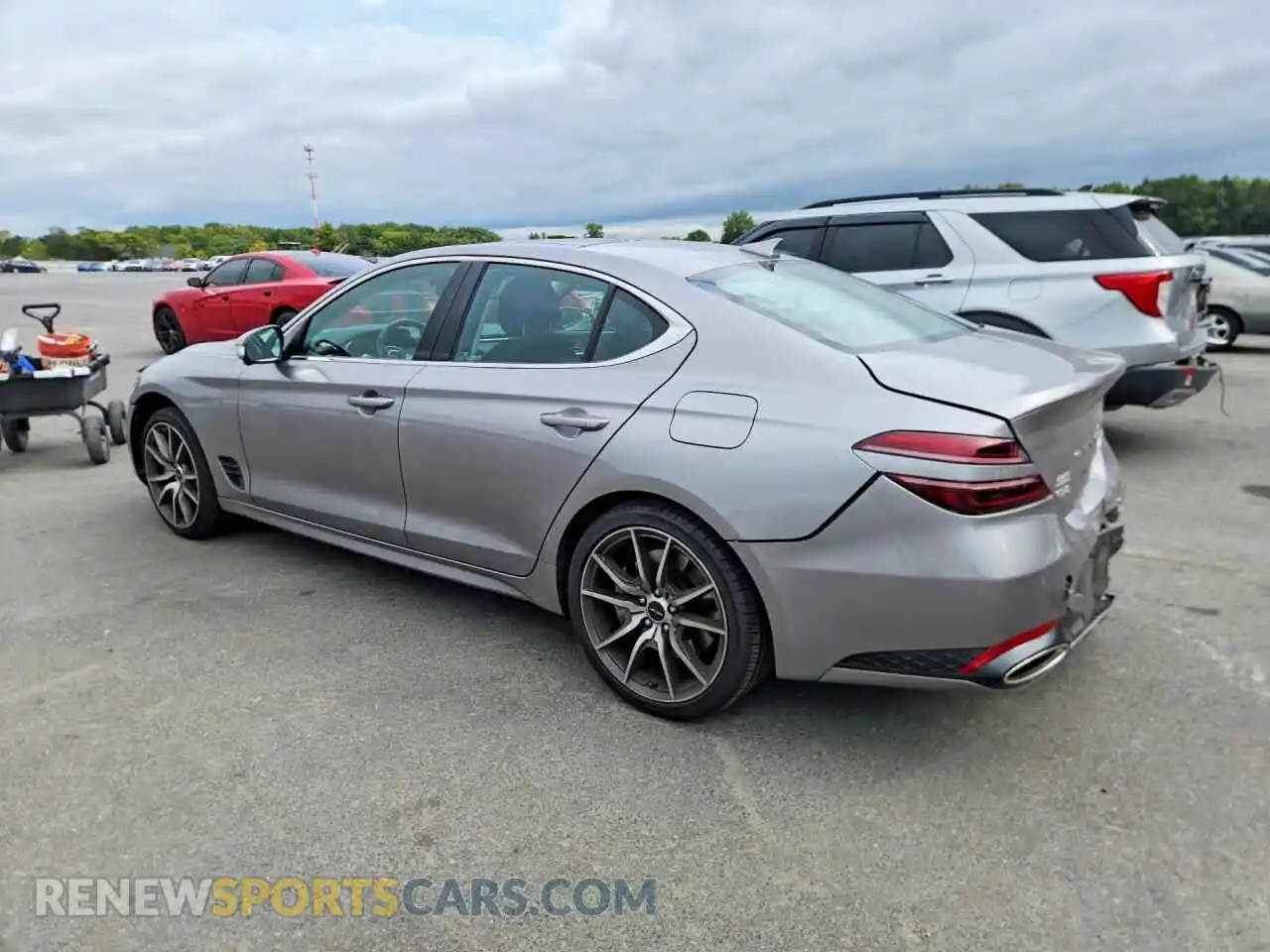 2 Photograph of a damaged car KMTG34SC8TU159643 GENESIS G70 2026