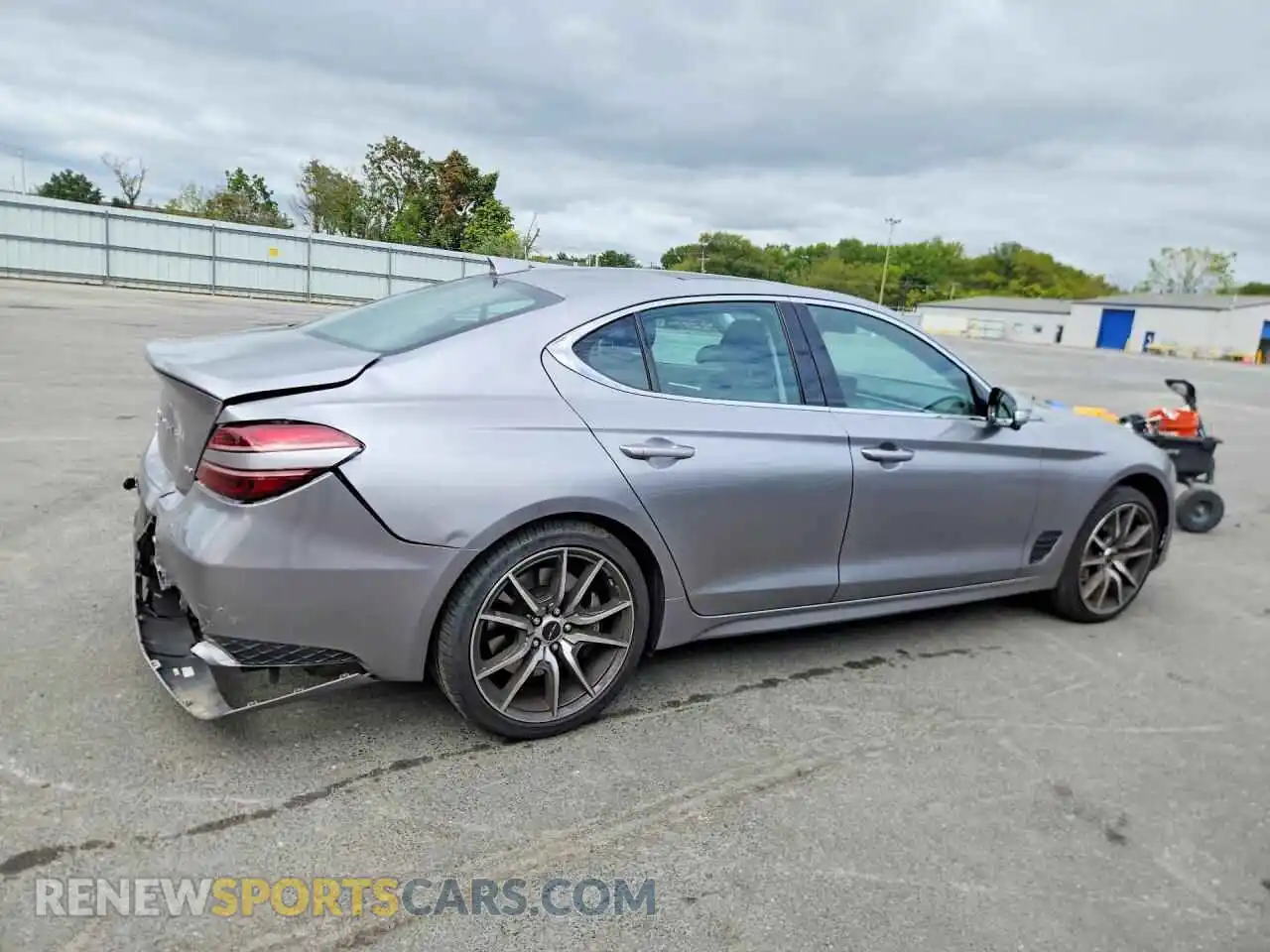 3 Photograph of a damaged car KMTG34SC8TU159643 GENESIS G70 2026