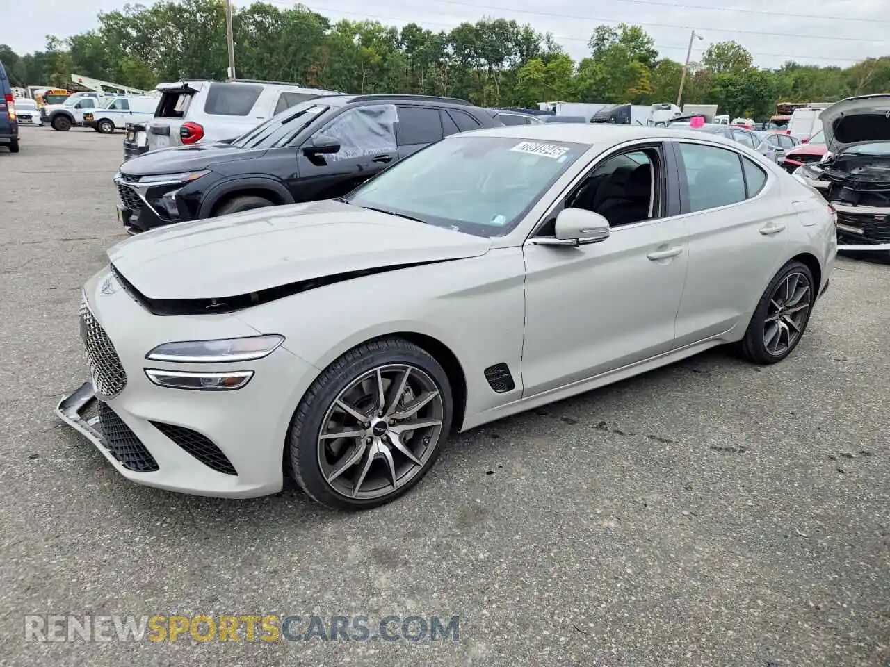 1 fotografías del automóvil dañado KMTG64SC6TU178795 GENESIS G70 2026
