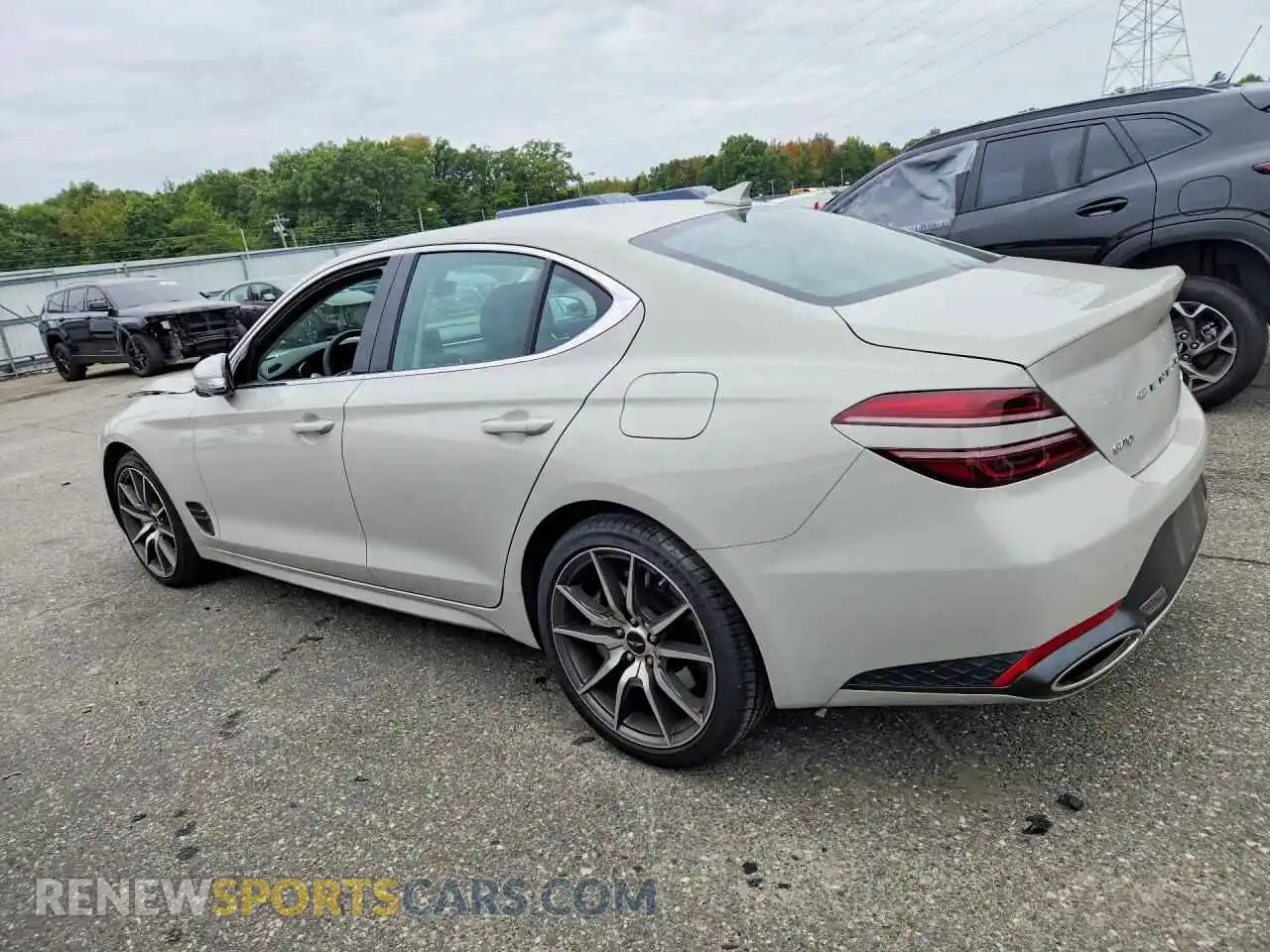 2 fotografías del automóvil dañado KMTG64SC6TU178795 GENESIS G70 2026