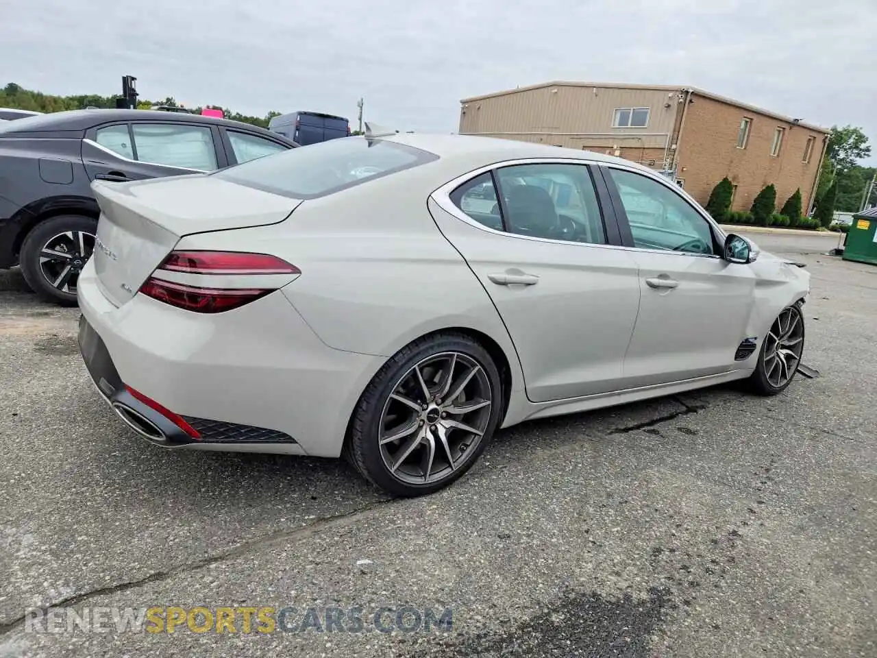 3 fotografías del automóvil dañado KMTG64SC6TU178795 GENESIS G70 2026