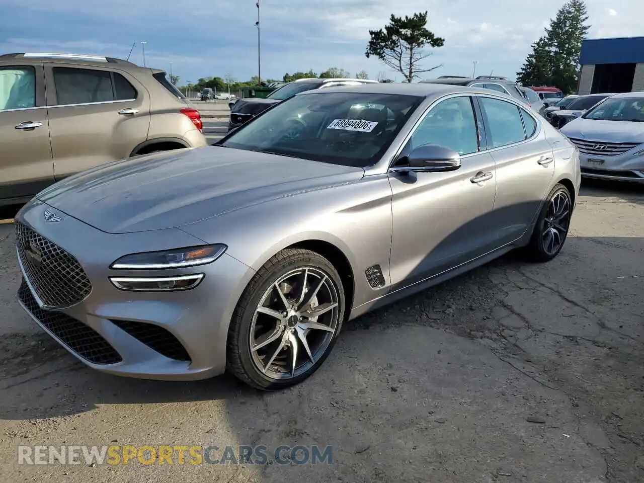1 Photograph of a damaged car KMTG64SC8TU166499 GENESIS G70 2026