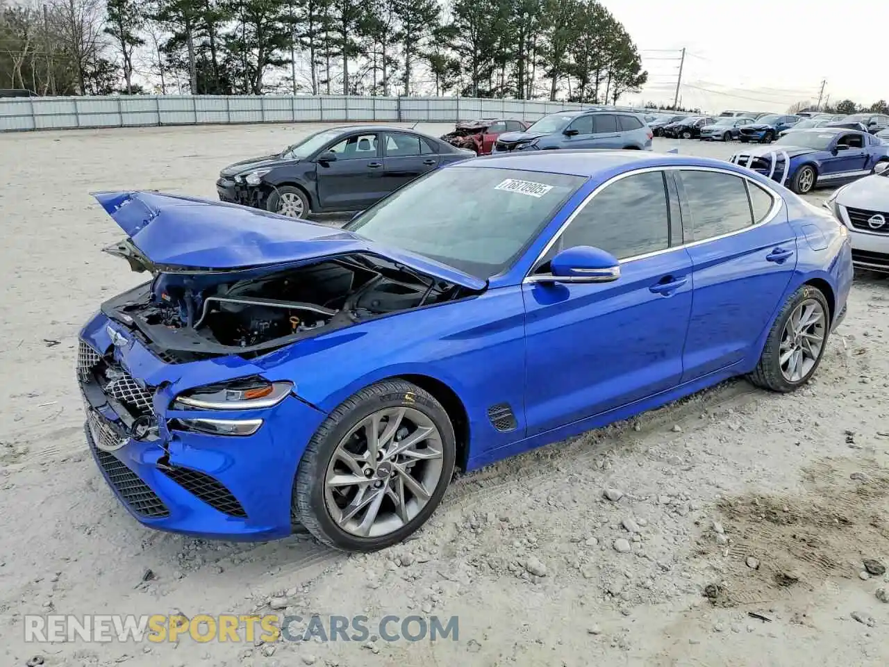 1 fotografías del automóvil dañado KMTG34TA4NU102842 GENESIS G70 BASE 2022