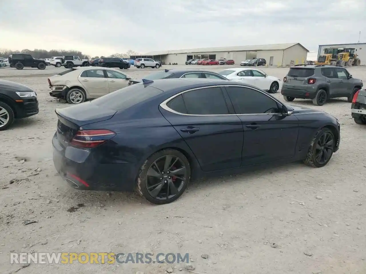 3 Photograph of a damaged car KMTG54TE2NU084452 GENESIS G70 BASE 2022