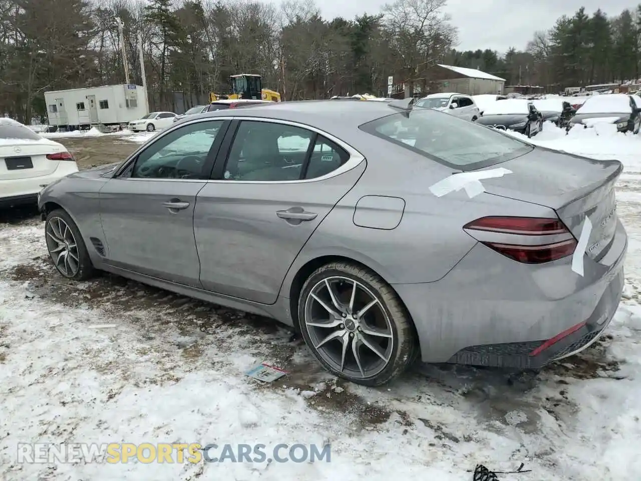 2 Photograph of a damaged car KMTG34TA4PU129221 GENESIS G70 BASE 2023
