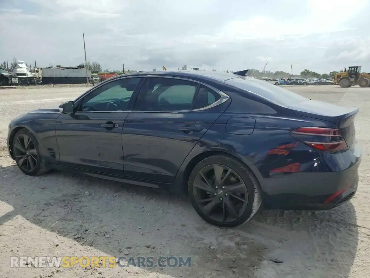 2 Photograph of a damaged car KMTG34TA5PU110175 GENESIS G70 BASE 2023