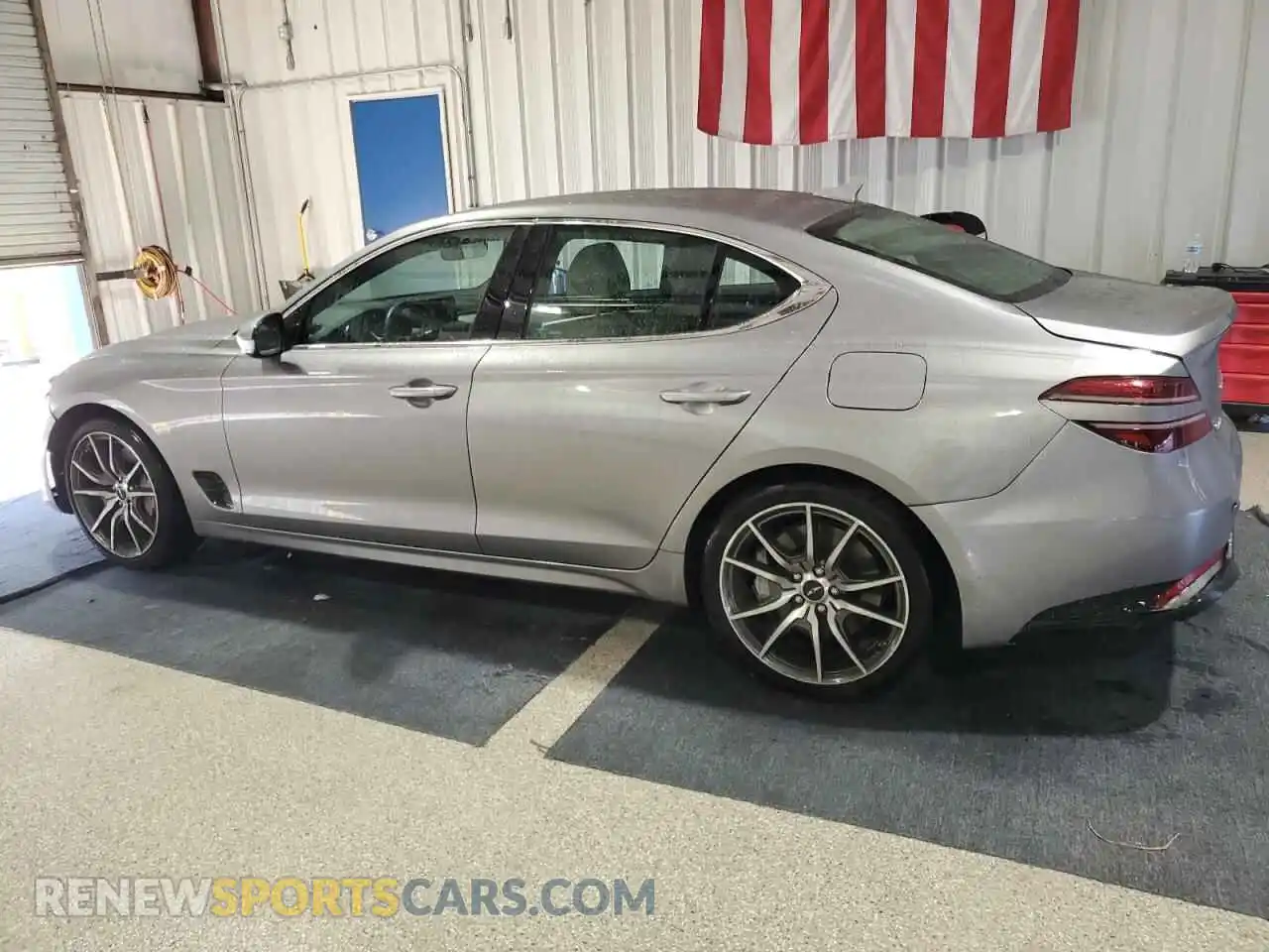 2 Photograph of a damaged car KMTG34SC1RU142546 GENESIS G70 BASE 2024
