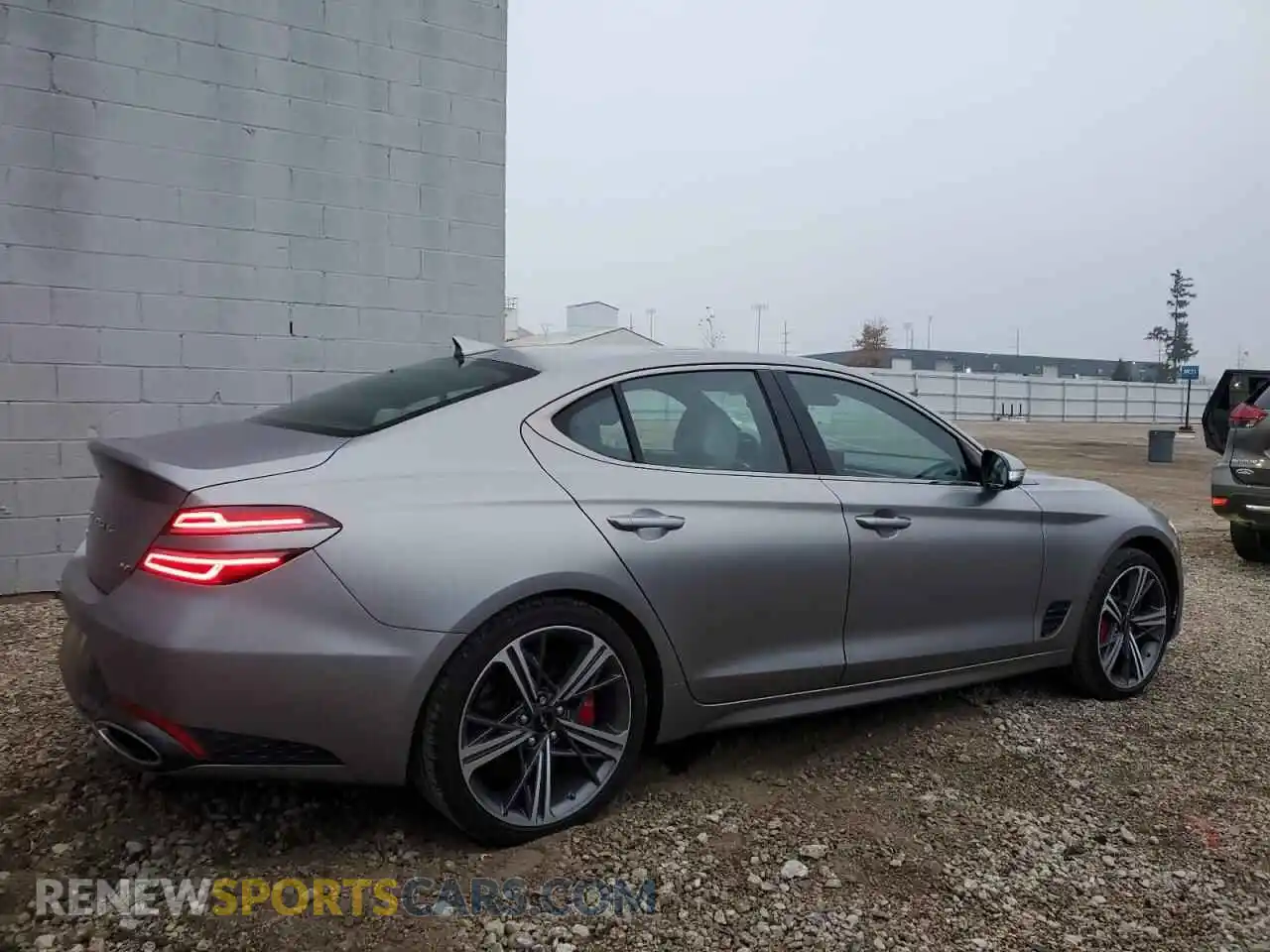 3 Photograph of a damaged car KMTG34SC9RU138552 GENESIS G70 BASE 2024