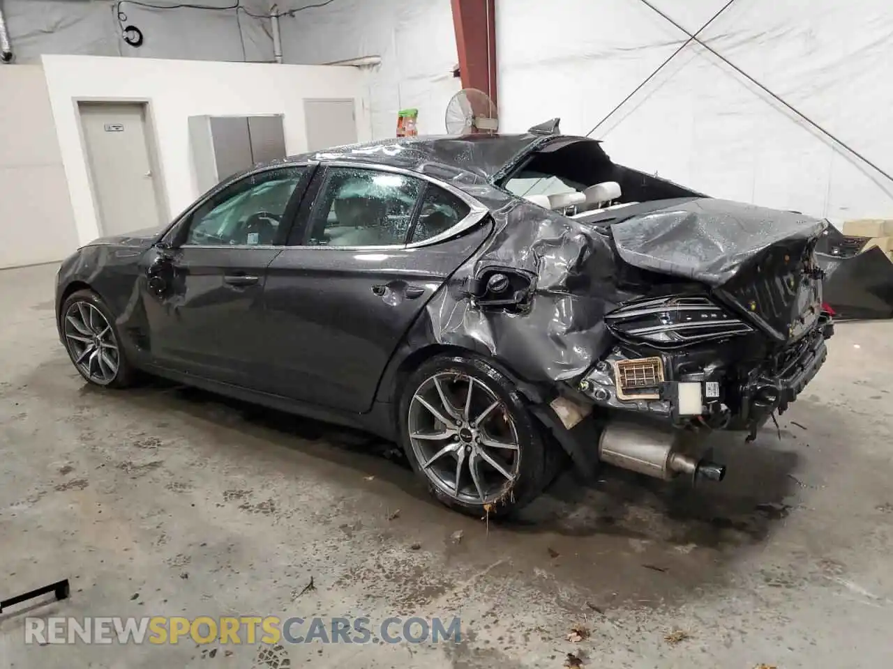 2 Photograph of a damaged car KMTG34SC0SU149042 GENESIS G70 BASE 2025