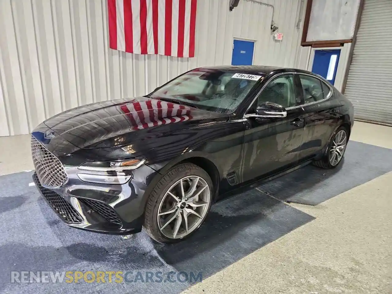 1 Photograph of a damaged car KMTG34SC0SU151938 GENESIS G70 BASE 2025
