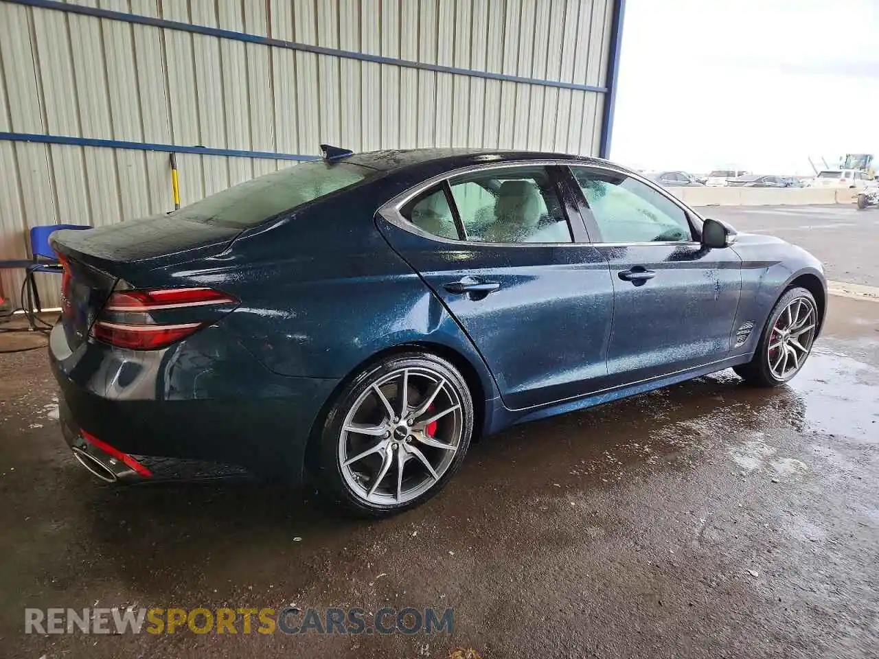 3 Photograph of a damaged car KMTG34SC0SU155536 GENESIS G70 BASE 2025