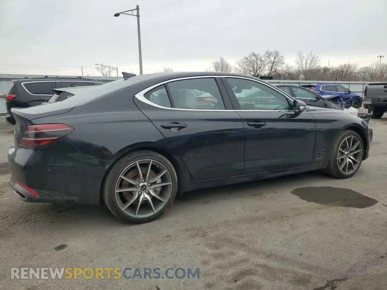 3 Photograph of a damaged car KMTG34SC2SU147650 GENESIS G70 BASE 2025