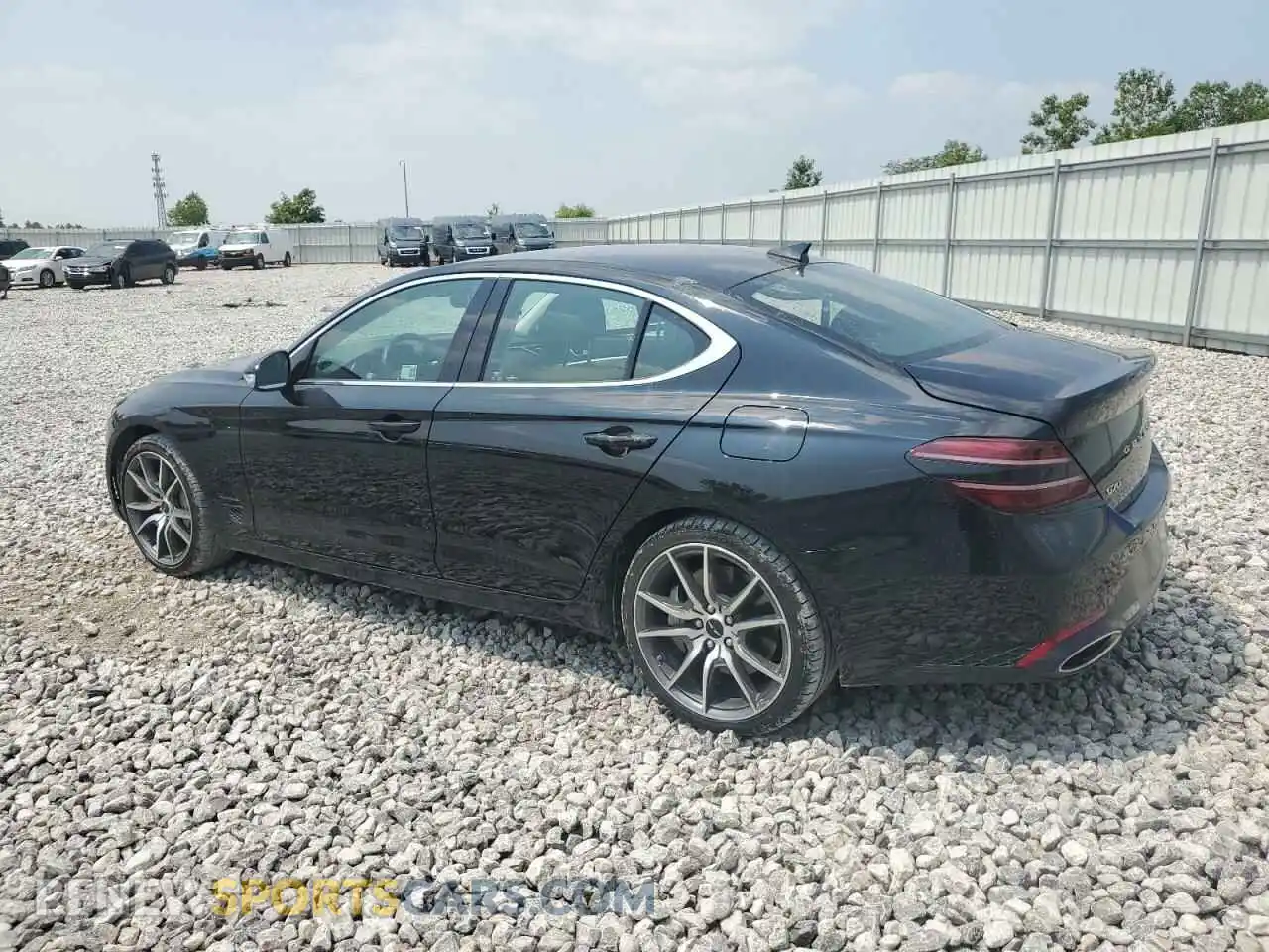 2 Фотография поврежденного автомобиля KMTG34SC3SU150511 GENESIS G70 BASE 2025