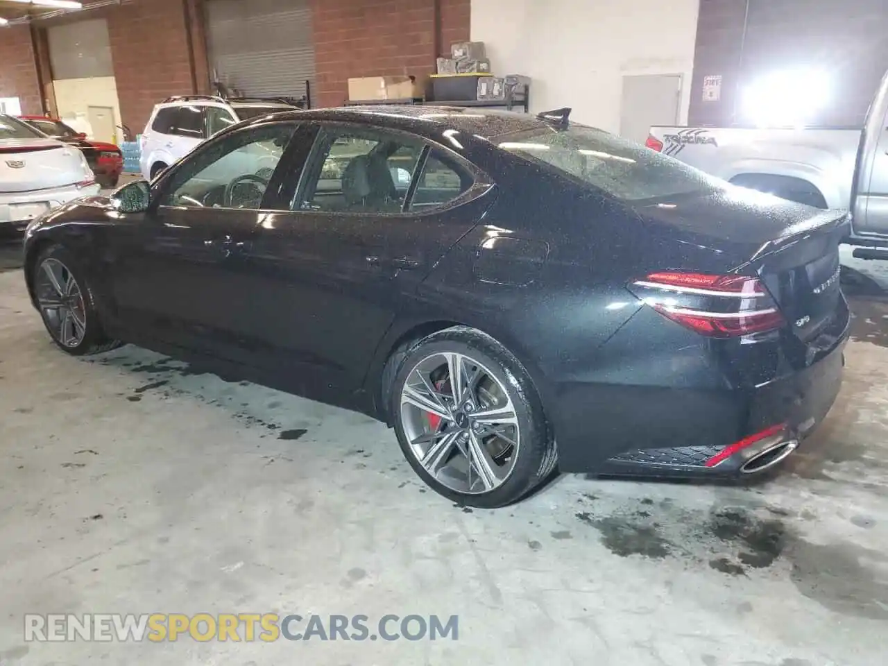 2 Photograph of a damaged car KMTG34SC4SU148623 GENESIS G70 BASE 2025