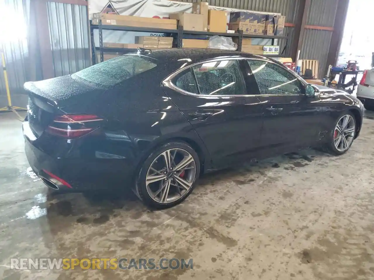 3 Photograph of a damaged car KMTG34SC4SU148623 GENESIS G70 BASE 2025