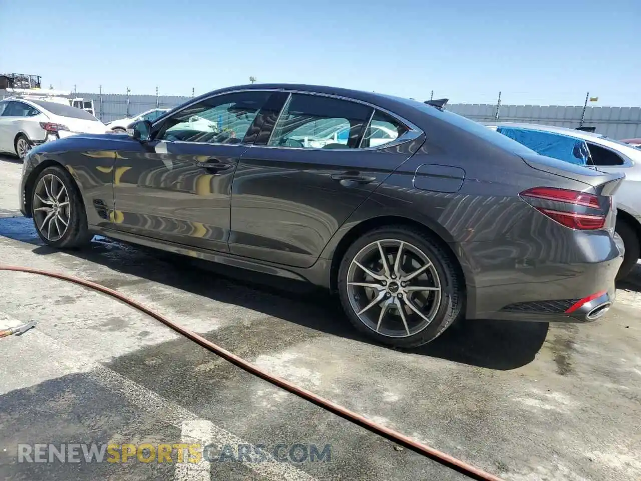 2 Photograph of a damaged car KMTG34SC4SU154731 GENESIS G70 BASE 2025