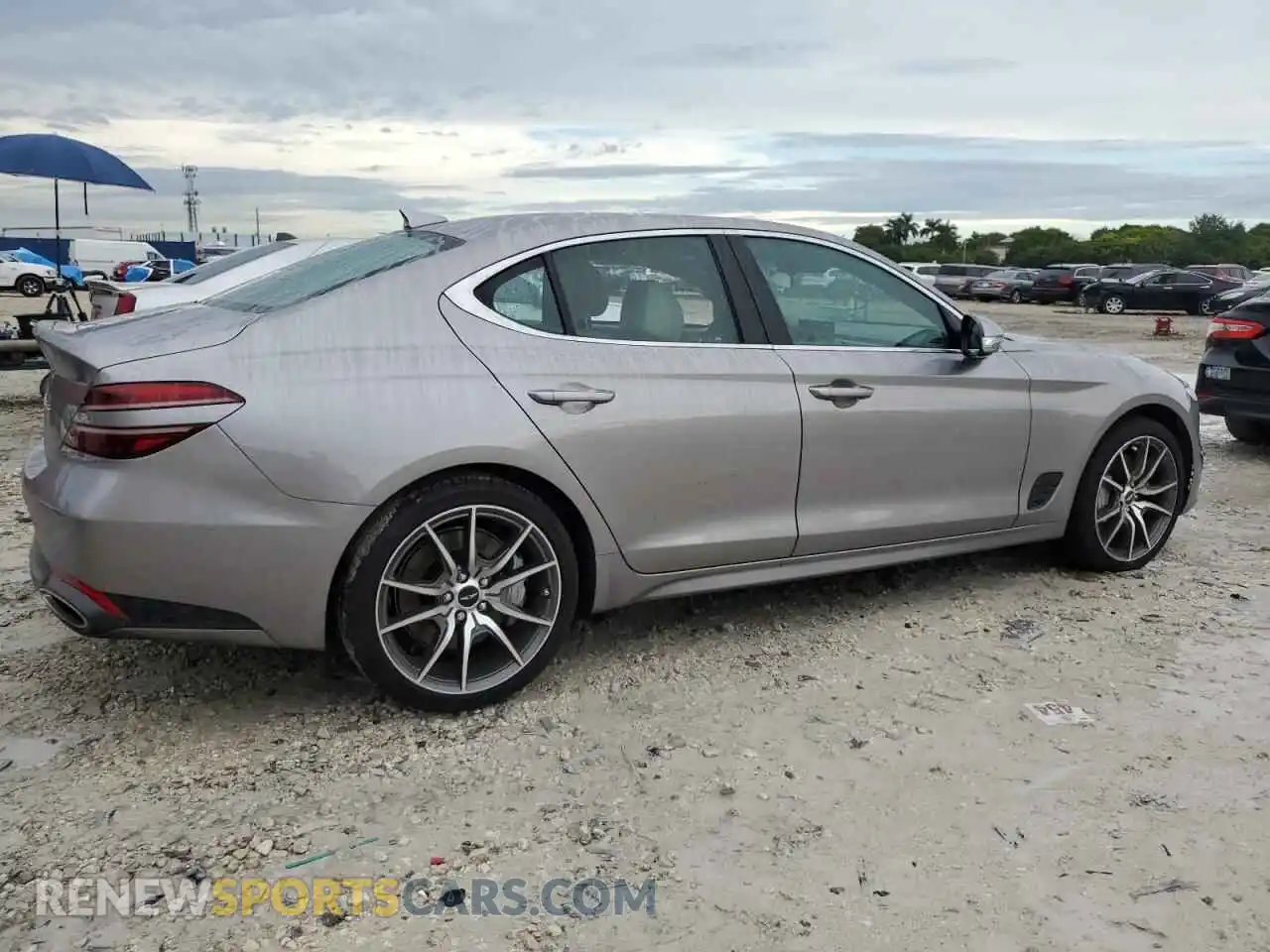 3 Фотография поврежденного автомобиля KMTG34SC8SU144395 GENESIS G70 BASE 2025