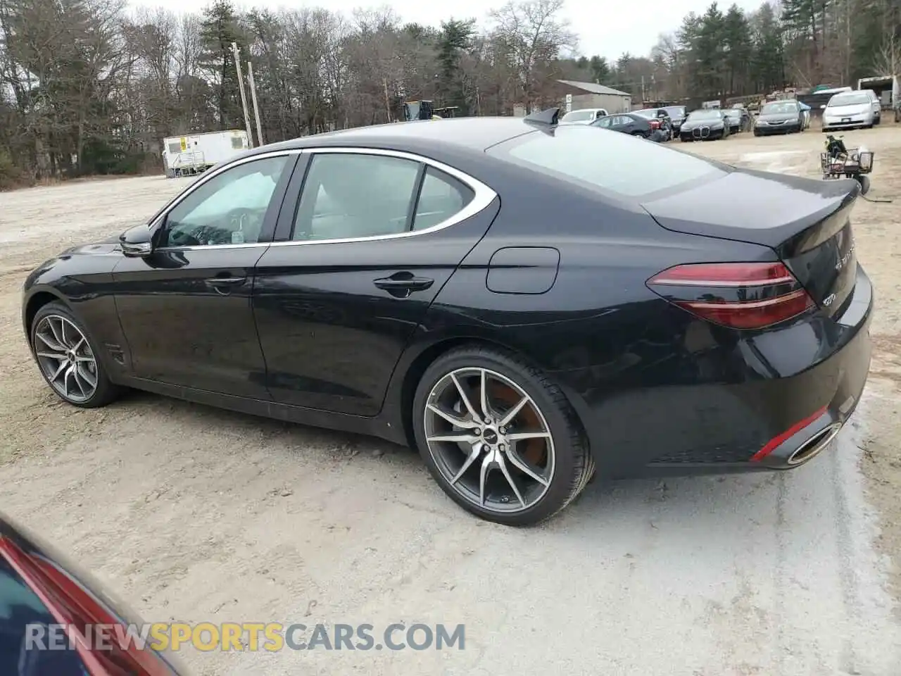 2 Photograph of a damaged car KMTG34SC8SU149077 GENESIS G70 BASE 2025