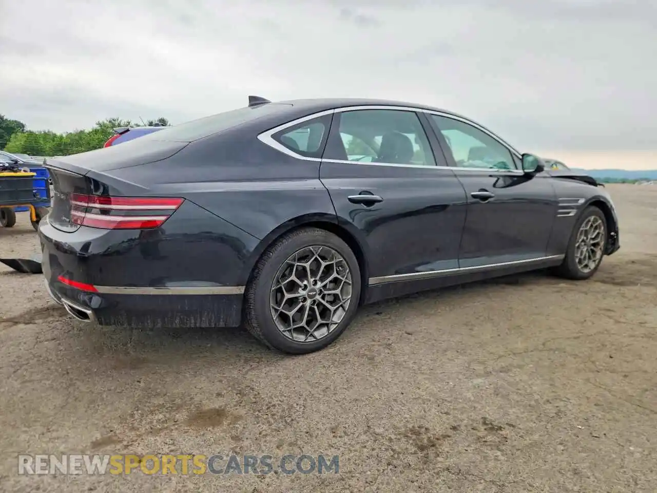 3 Photograph of a damaged car KMTGC4SD9MU064633 GENESIS G80 2021