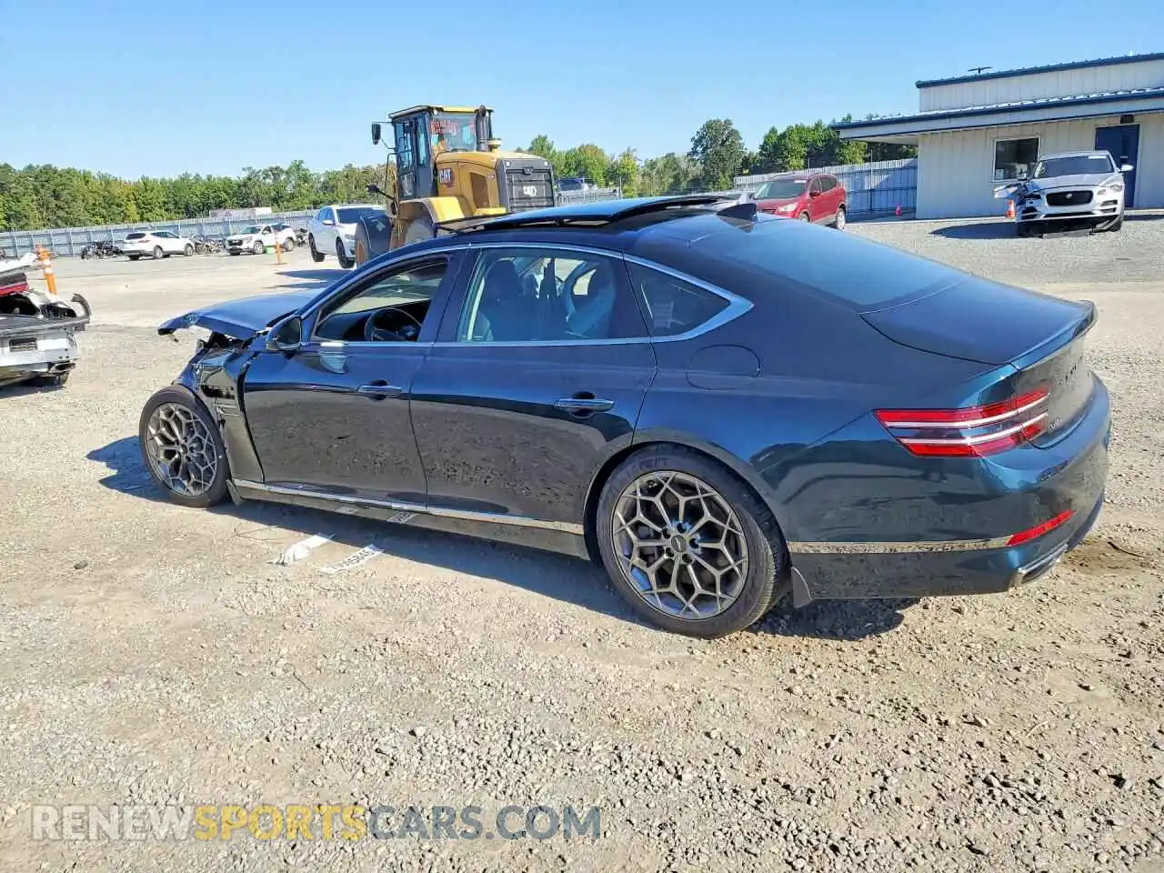 2 Photograph of a damaged car KMTGC4SDXMU078282 GENESIS G80 2021