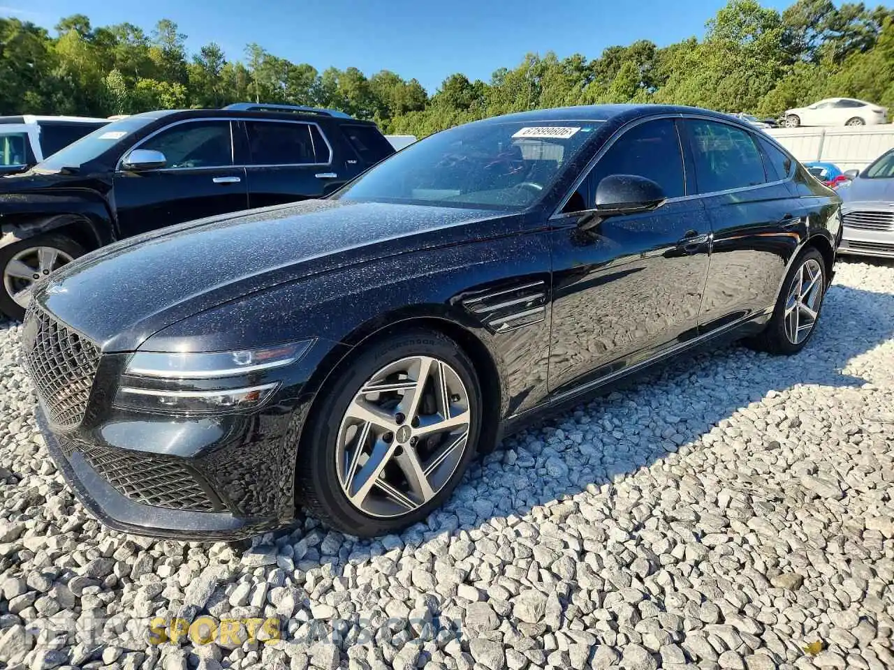 1 Фотография поврежденного автомобиля KMTGA4SC5PU146067 GENESIS G80 2023